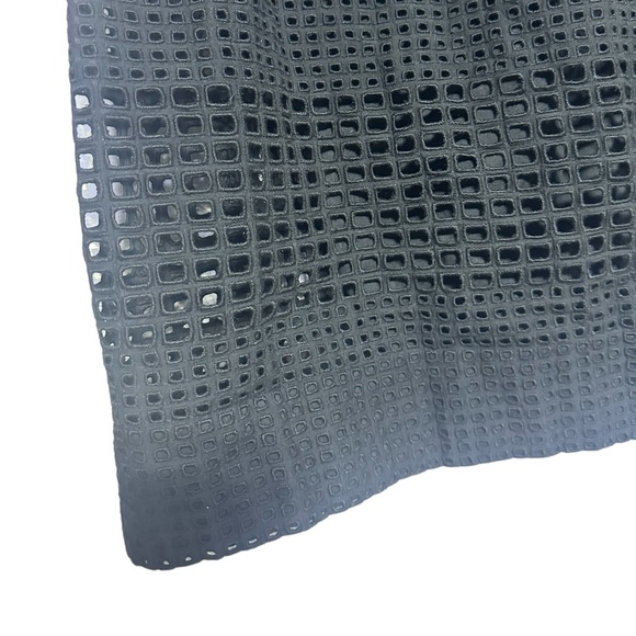 Tommy Bahama Daphne Eyelet Skirt Black Small/Petite - Picture 7 of 15